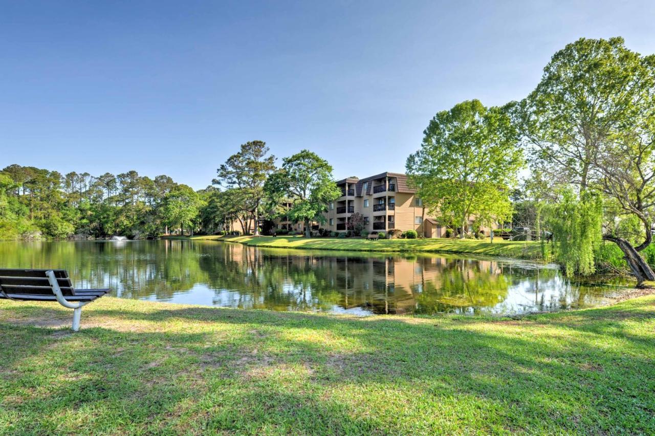 Ocean-View Hilton Head Island Condo Pool, Beach! Luaran gambar