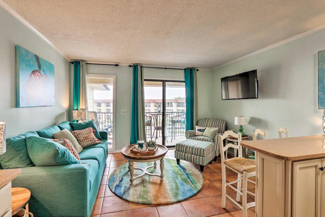 Ocean-View Hilton Head Island Condo Pool, Beach! Luaran gambar